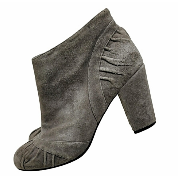Natural Comfort Grey Suede Booties Size 9 - Picture 5 of 9